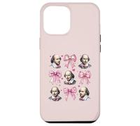 Shakespeare Literature Girl Coquette Bow Pink Mom Case for iPhone 12 Pro Max