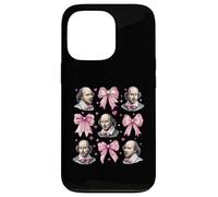 Shakespeare Literature Girl Coquette Bow Pink Mom Case for iPhone 13 Pro