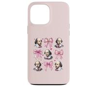 Shakespeare Literature Girl Coquette Bow Pink Mom Case for iPhone 13 Pro Max