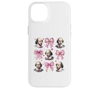 Shakespeare Literature Girl Coquette Bow Pink Mom Case for iPhone 14 Plus
