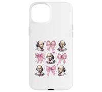 Shakespeare Literature Girl Coquette Bow Pink Mom Case for iPhone 15 Plus