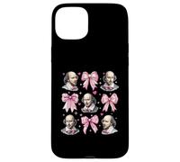 Shakespeare Literature Girl Coquette Bow Pink Mom Case for iPhone 15 Plus