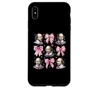 Shakespeare Literature Girl Coquette Bow Pink Mom Case for iPhone XS Max