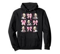 Shakespeare Literature Girl Coquette Bow Pink Mom Pullover Hoodie