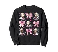 Shakespeare Literature Girl Coquette Bow Pink Mom Sweatshirt