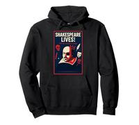 Shakespeare Lives. All the worlds a stage Pullover Hoodie