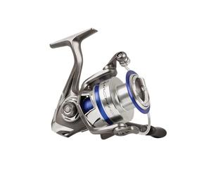 Shakespeare Mach II Spinning Reel - 4+1 Bearings, Lightweight Graphite Body, Smooth Rotation, Extra Rigid Bail, Precise Felt Drag Washers, and Stable Rotor Design - 3000, Black