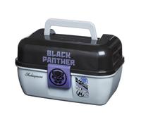 Shakespeare Marvel Kids Fishing Tackle Box - Black Panther Bait Storage