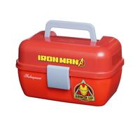 Shakespeare Marvel Kids Fishing Tackle Box - Iron Man Bait Storage