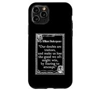 Shakespeare Measure by Measure Quote Our Doubts Are Traitors Case for iPhone 11 Pro