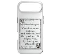 Shakespeare Measure by Measure Quote Our Doubts Are Traitors Case for iPhone Air