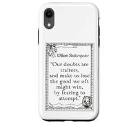Shakespeare Measure by Measure Quote Our Doubts Are Traitors Case for iPhone XR