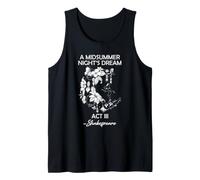 Shakespeare Midsummer Night's Dream Act III Fairy Drama Tank Top