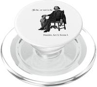 Shakespeare Play Hamlet Quote, To Be or Not To Be PopSockets PopGrip for MagSafe