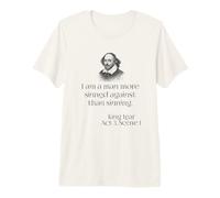 Shakespeare Play Quote from King Lear by William Shakespeare Premium T-Shirt
