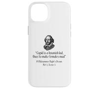 Shakespeare Quote - Cupid Is A Knavish Lad Case for iPhone 14 Plus