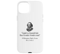 Shakespeare Quote - Cupid Is A Knavish Lad Case for iPhone 15 Plus