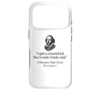 Shakespeare Quote - Cupid Is A Knavish Lad Case for iPhone 17 Pro