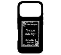 Shakespeare Quote Forever And A Day - As You LIke It Case for iPhone 17 Pro
