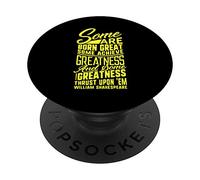 Shakespeare Quote Gift Twelfth Night English Gift Theatre PopSockets Swappable PopGrip