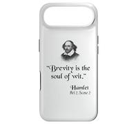 Shakespeare Quote: Hamlet - Brevity Is The Soul Of Wit Case for iPhone Air
