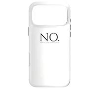 Shakespeare Quote Hamlet - No - British English Literature Case for iPhone 17 Pro Max