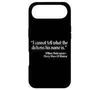 Shakespeare Quote I Cannot Tell What The Dickens His Name Is Case for iPhone Air