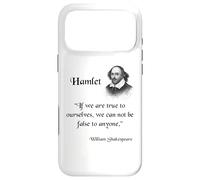 Shakespeare Quote - If We Are True To Ourselves - King Lear Case for iPhone 17 Pro Max