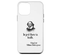 Shakespeare Quote In Jest There Is Truth, KIng Lear Case for iPhone 12 mini