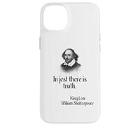 Shakespeare Quote In Jest There Is Truth, KIng Lear Case for iPhone 14 Plus