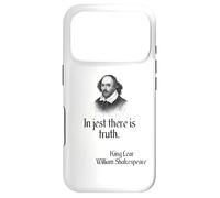 Shakespeare Quote In Jest There Is Truth, KIng Lear Case for iPhone 17 Pro