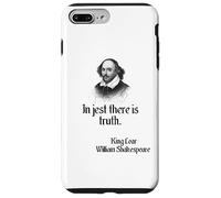 Shakespeare Quote In Jest There Is Truth, KIng Lear Case for iPhone 7 Plus/8 Plus