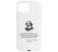 Shakespeare Quote - Love Looks Not With The Eyes Case for iPhone 15 Plus