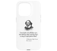 Shakespeare Quote - Love Looks Not With The Eyes Case for iPhone 15 Pro