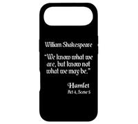 Shakespeare Quote Shirt - We Know What We Are... Hamlet Case for iPhone Air