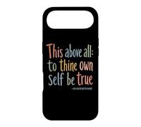 Shakespeare Quote This Above All: To Thine Own Self Be True Case for iPhone Air