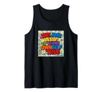 Shakespeare Quote This Above All: to Thine Own Self Be True Tank Top