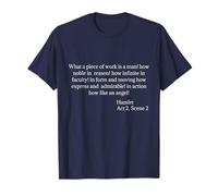 Shakespeare Quote - What A Piece of Work is Man T-Shirt
