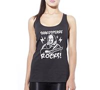 Shakespeare Rocks Literature Books Women's Vest - black Small