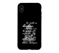 Shakespeare’s Quote In Handwriting Style Calligraphy Vintage Case for iPhone XS Max