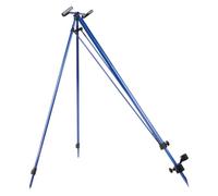 Shakespeare Salt Beach Rest - lightweight and robust, perfect for sea fishing from the beach, Blue/Black, 125-204 cm