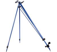 Shakespeare Salt Beach Rest - lightweight and robust, perfect for sea fishing from the beach, Blue/Black, 125-204 cm
