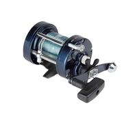 Shakespeare Reel Salt Multiplier LH - Lightweight Graphite Body, Level-Wind, Pre-Spooled Mono - 20lb