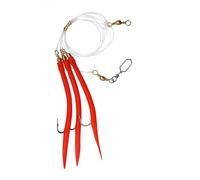 Shakespeare Salt Rig Fishing Rig (Red - Hook Size-5/0)