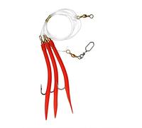 Shakespeare Salt Rig Fishing Rig (Red - Hook Size-8/0)