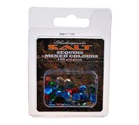 Shakespeare Sequins Mixed Colours 100pcs
