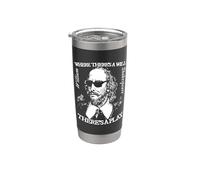 Shakespeare Shades Where There's a Will There's a Play Stainless Steel Insulated Tumbler