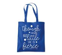 Shakespeare She Is Fierce Tote Shopping Bag 10 Litres Capacity 42 x 38cm