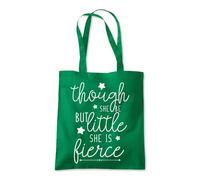 Shakespeare She Is Fierce Tote Shopping Bag 10 Litres Capacity 42 x 38cm
