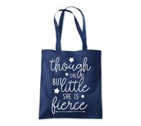 Shakespeare She Is Fierce Tote Shopping Bag 10 Litres Capacity 42 x 38cm